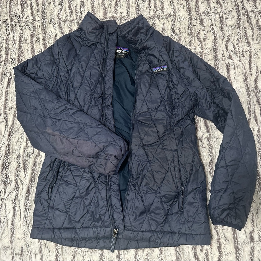 Patagonia Dark Blue Quilted Jacket